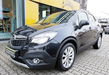 Opel Mokka I SUV 1.4 Turbo ECOTEC 140KM 2016 Opel Mokka 1.4T 4x4, PDC, Navi, Kamera cofania, G. fotele, kierownica, FVA