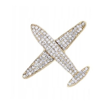 4xMen Airplane Brooch Collar Pin Corsage Fashion