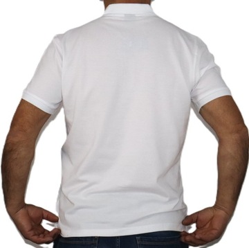 Hugo Boss Koszulka polo biała , poloshirt logo classic roz. 2XL
