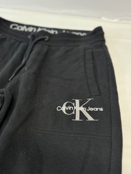 Calvin Klein spodnie dresowe męskie MONOLOGO HWK PANT czarny rozmiar XL