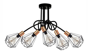 LAMPA SUFITOWA ,ŻYRANDOL SALONU NAD STÓŁ 30-120KPM KOMAT