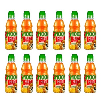 Kubuś Sok 100% Multiwitamina 300ml x 12 szt