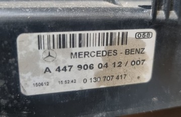VENTILÁTOR CHLADIČŮ MERCEDES W447 VITO VIANO V SPRINTER A4479060412