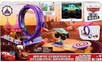 CARS AUTA POPISOWA PĘTLA ZESTAW DISNEY HGV73