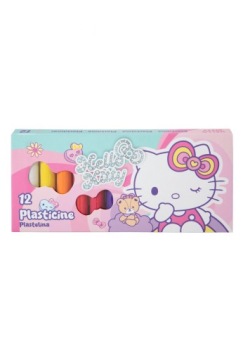 Пластилін HELLO KITTY рожевий 12 кольорів