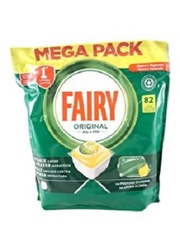 Kapsułki Fairy All In One 82 szt.Lemon Cytryna do zmywarki
