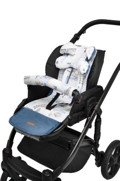 JACKMAR ДВУСТОРОННЯЯ ВСТАВКА ДЛЯ КОЛЯСКИ, 5 ЭЛЕМЕНТОВ