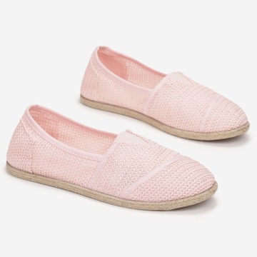 Różowe Espadryle 36