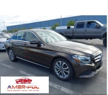 Mercedes Klasa C W205 2018 Mercedes-Benz Klasa C 2018 MERCEDES-BENZ C 300 2.0 Benzyna 241KM