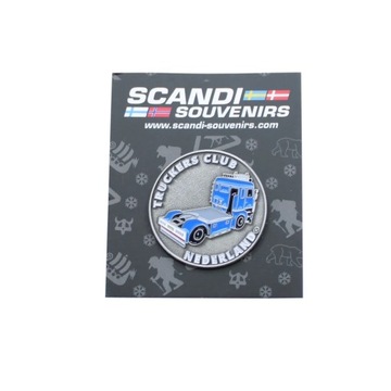 PIN PRZYPINKA TRUCKERS CLUB NEDERLAND PRZYWIESZKA