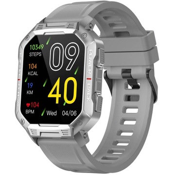 Smartwatch Męski Hagen HC49.111.5312 srebrny pasek