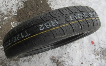 AUDI A3 8P 2.0 TDI 05R KOLO DOJEZDOVÉ 1K0601011B 125/70R16