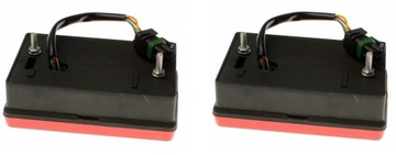 КОМПЛЕКТ ЗАДНИХ ФОНАРОВ СПРАВА СЛЕВА, ЭКСКАВАТОРЫ JCB