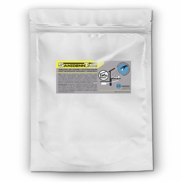 BAKTERIE DO SZAMBA OCZYSZCZALNI TABLETKI NA ROK SANIDENN TABS BIO PREPARAT