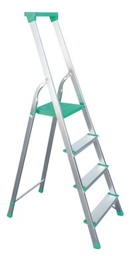 Drabina ALUMINIOWA DRABEX TP1200 3+1 stopni