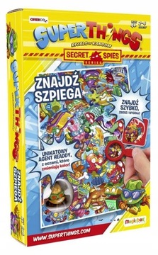 Super Zings Superthings Znajdź szpiega Gra