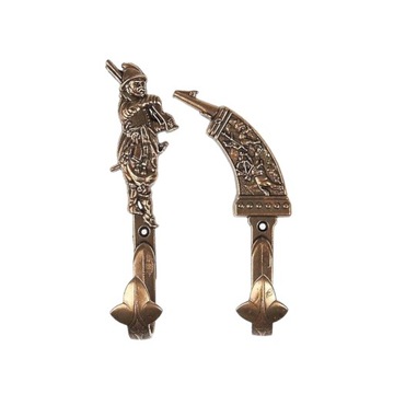 ZESTAW MYŚLIWSKICH WIESZAKÓW ZŁOTYCH K1072-L