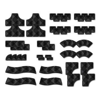 Connetix Магнитные строительные блоки Creative Roads Pack, 48 шт.