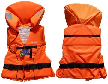 KAMIZELKA RATUNKOWA KAPOK KAJAK GWIZDEK S 30-40KG