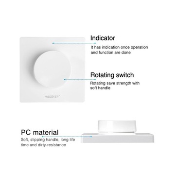 STEROWNIK MILIGHT K1 BIAŁY DO LED MONO/CCT