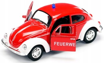 WELLY METALOWE AUTO VOLKSWAGEN BEETLE STRAŻ POŻ