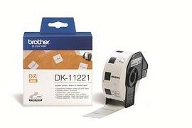 Brother DK-11221 DK11221 etyk. 23mmx23mm 1000 szt.