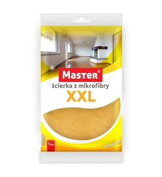 ŚCIERKA Z MIKROFIBRY 50X60cm ŚCIERKA DO PODŁOGI MASTER XXL RED PLAST