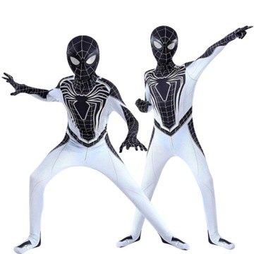 STRÓJ PRZEBRANIE KOSTIUM SPIDERMAN PAJĄK 134/140