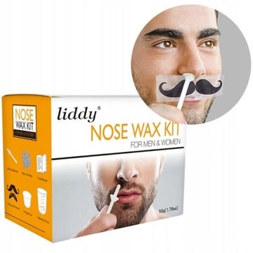 НАБОР ДЛЯ ВОСКОВОЙ ДЕПИЛЯЦИИ НОСА ДЛЯ МУЖЧИН И ЖЕНЩИН