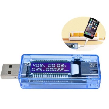 ТЕСТЕР USB АМПЕРМЕТР ТОКА ВОЛЬТМЕТР ИЗМЕРИТЕЛЬ НАПРЯЖЕНИЯ USB3.0 DC4-30V