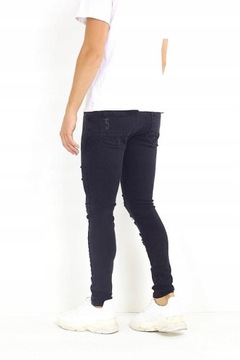 Brave Soul dvm SPODNIE JEANS RIPPED W28/L30 NG8