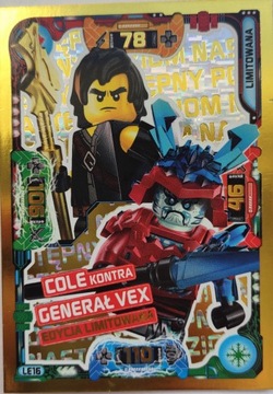 Cole kontra Generał Vex - LEGO Ninjago TCG