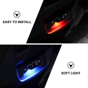 Освещение салона автомобиля Светодиодное USB-освещение