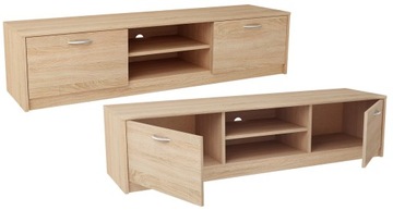 Szafka RTV stolik z półką K028 SONOMA 160cm
