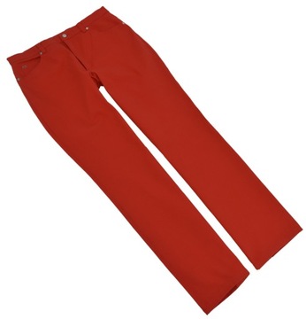ESCADA spodnie damskie czerwone klasyczne 40