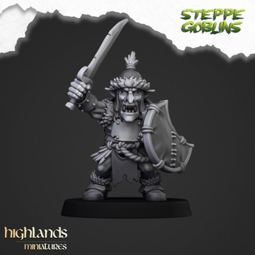 Степные гоблины с луками x7 + 3CMD - Highlands Miniatures