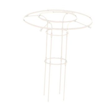 Parasol ogrodowy Obelisk Trellis Solidny biały