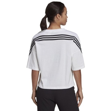 ADIDAS FI 3 STRIPES TEE _S_ Koszulka Damskie Biały