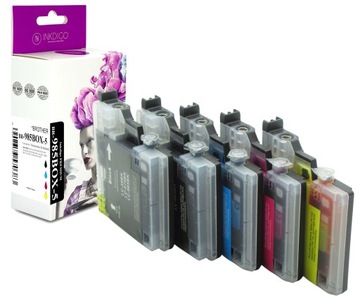 5x Zamiennik LC985 do BROTHER DCP-J140 J125 J315