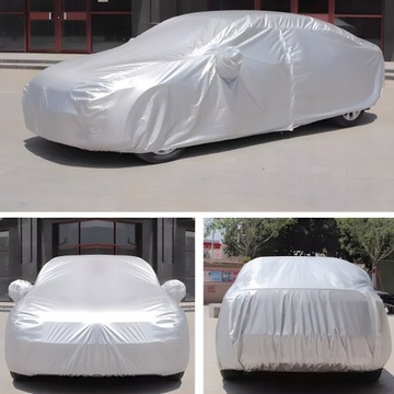 ТВЕРДЫЙ БРЕЗЕНТОВЫЙ АВТОМОБИЛЬНЫЙ КРЫШКА БОЛЬШОЙ Водонепроницаемый НА ЗИМУ
