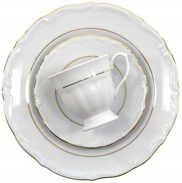 B014 GOLD LINE Блюдо для соуса МАРИЯ ТЕРЕЗА ФАРФОР