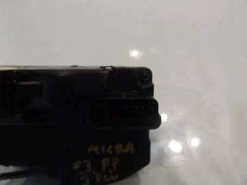 MICRA K12 3D ZÁMEK PRAVÝ PŘEDNÍ 3PIN