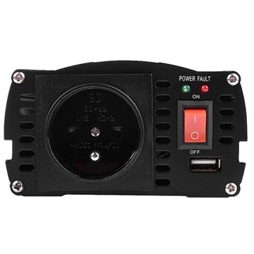 Повышающий преобразователь постоянного/переменного тока 24 В постоянного тока/230 В переменного тока, 350/500 Вт