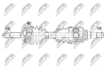 ПРИВОДНОЙ ВАЛ NPW-TY-100 NTY