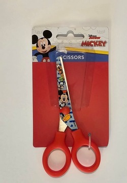 Nożyczki Dzieci Mickey Mouse Myszka Miki Wycinanie Szkoła Dzieci Wycinanki