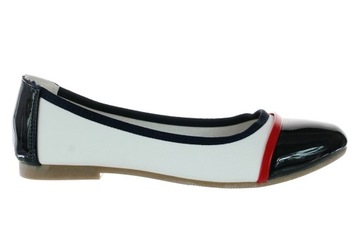 BALERINY LAKIERKI WYGODNE BUTY DAMSKIE 6360 roz. 37