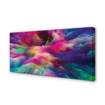 Foto obraz na płótnie Fraktale kolorowe 100x50 cm