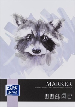 BLOK ARTYSTYCZNY OXFORD MARKER A4/15K 180G KLEJONY