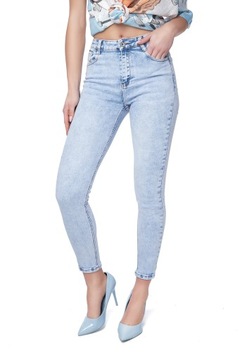 055_ XS/34_ MODELUJĄCE KLASYCZNE SPODNIE JEANS