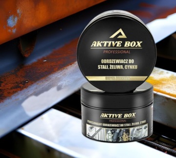 НЕЙТРАЛИЗАТОР Ржавчины УДАЛЕНИЕ Ржавчины 200 мл сталь чугун AKTIVE BOX